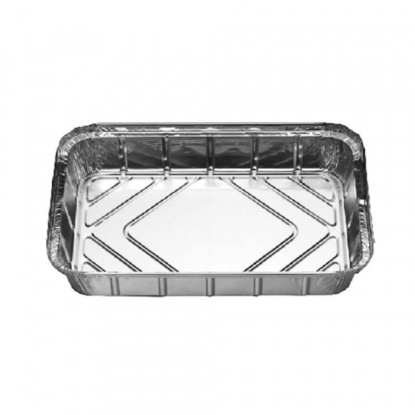 Aluschale eckig 1/2 GN 2000 ml R 2 L Baklavaform Baklavaschale (100 Stk.)